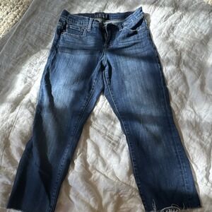 Lucky Brand Women's Medium Wash Blue easy rider  Jeans Size 4 Denim Pockets